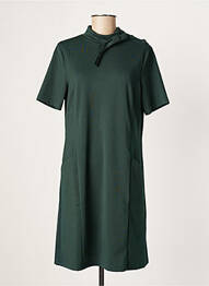 Robe mi-longue manches courtes manches courtes vert MOLLY BRACKEN femme