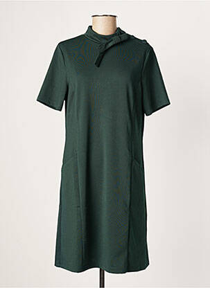 Robe mi-longue manches courtes manches courtes vert MOLLY BRACKEN femme