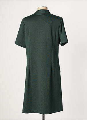 Robe mi-longue manches courtes manches courtes vert MOLLY BRACKEN femme
