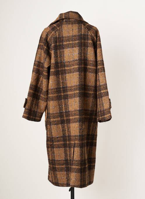 Manteau long marron MOLLY BRACKEN pour femme