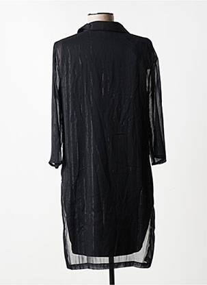Robe courte manches longues manches longues noir LPB femme