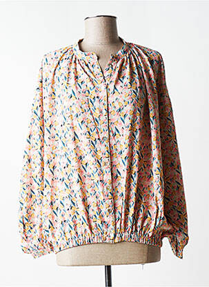 Chemisier imprimé fleurs manches longues rose MOLLY BRACKEN femme