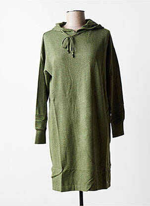 Robe pull vert LPB pour femme