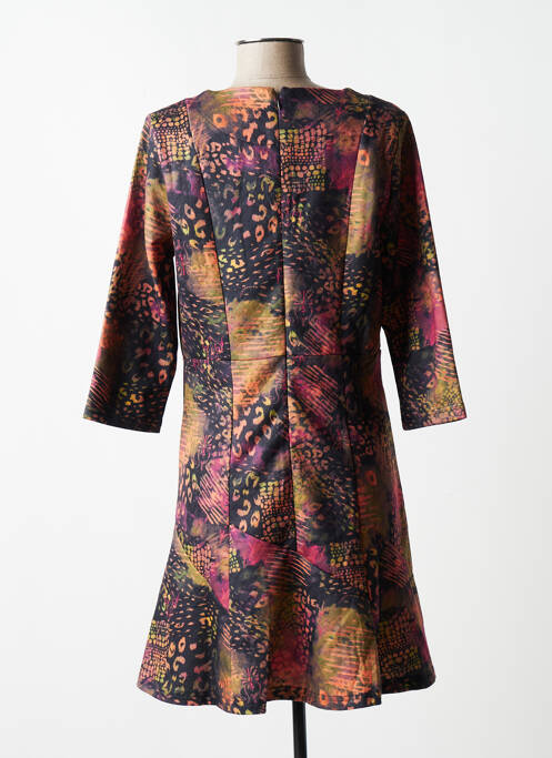 Robe courte noir SMASH! pour femme