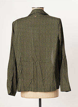 Veste casual epaulette vert LPB femme