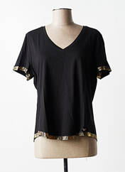 T-shirt noir LPB pour femme seconde vue