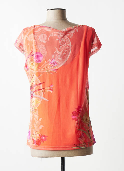 Top orange SMASH! pour femme