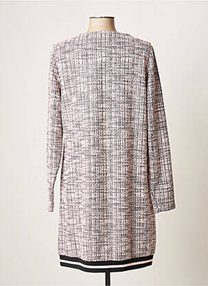 Robe mi-longue manches longues manches longues rose SMASH WEAR femme