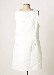 Robe mi-longue blanc MOLLY BRACKEN pour femme seconde vue