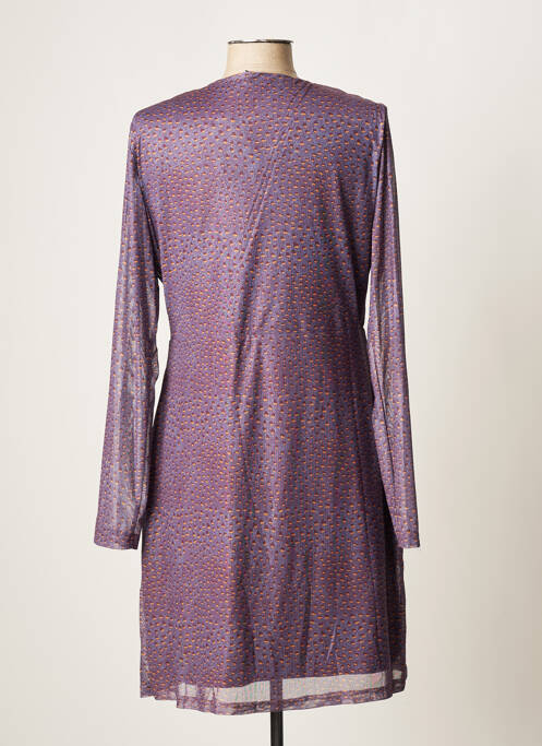 Robe mi-longue violet SMASH WEAR pour femme