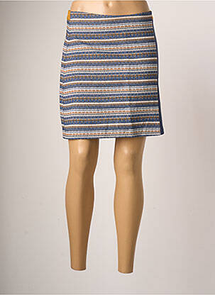 Jupe courte coupe droite bleu SMASH WEAR femme