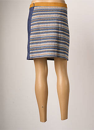Jupe courte coupe droite bleu SMASH WEAR femme