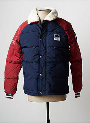 Doudoune poches sans capuche bleu JACK & JONES homme