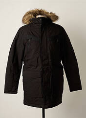 Parka noir JACK & JONES pour homme seconde vue