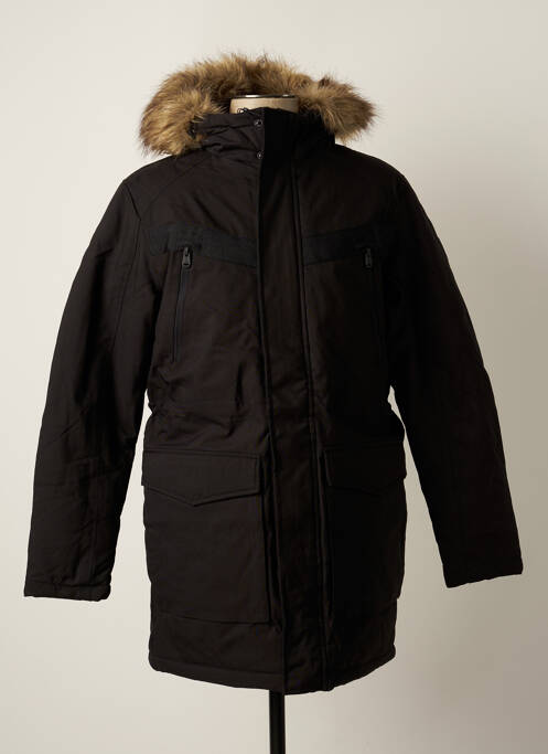 Parka noir JACK & JONES pour homme