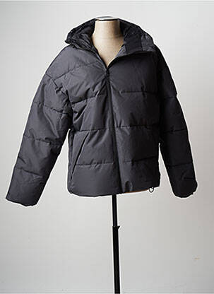Doudoune poches a capuche gris JACK & JONES homme