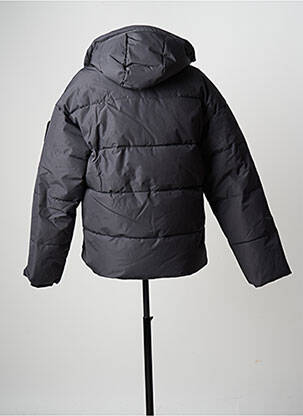 Doudoune poches a capuche gris JACK & JONES homme