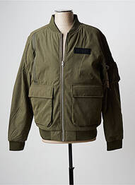 Blouson poches vert JACK & JONES homme