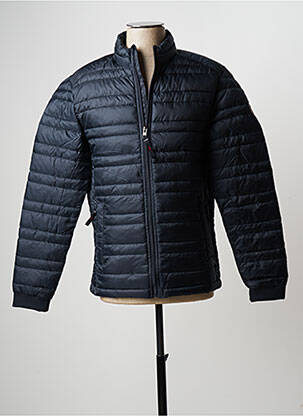 Doudoune poches sans capuche bleu JACK & JONES homme