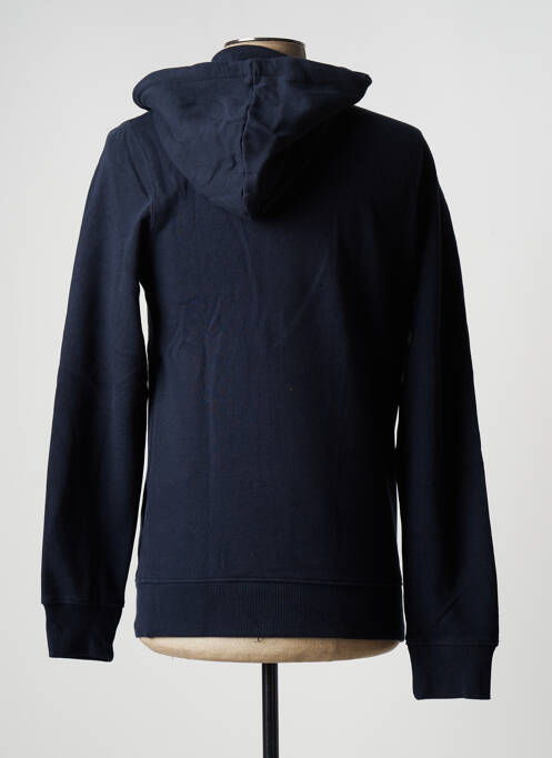 Sweat-shirt à capuche bleu JACK & JONES pour homme