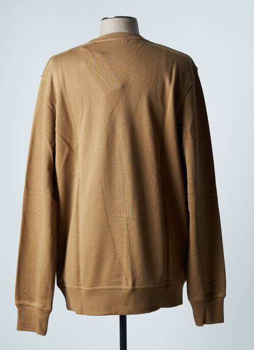 Sweat-shirt marron JACK & JONES pour homme