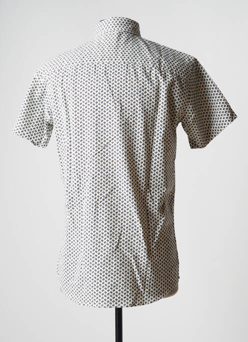 Chemise manches courtes blanc JACK & JONES pour homme