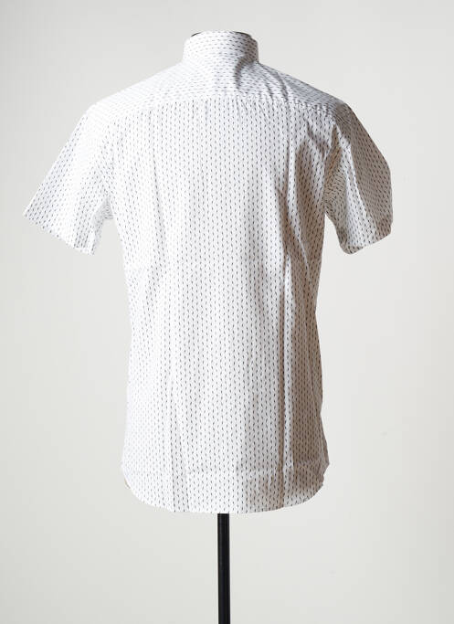 Chemise manches courtes blanc JACK & JONES pour homme