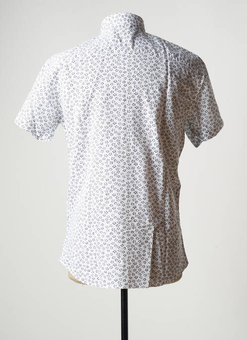 Chemise manches courtes blanc JACK & JONES pour homme