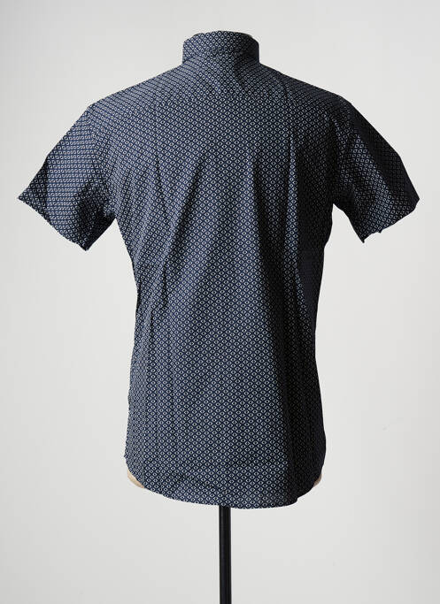 Chemise manches courtes bleu JACK & JONES pour homme