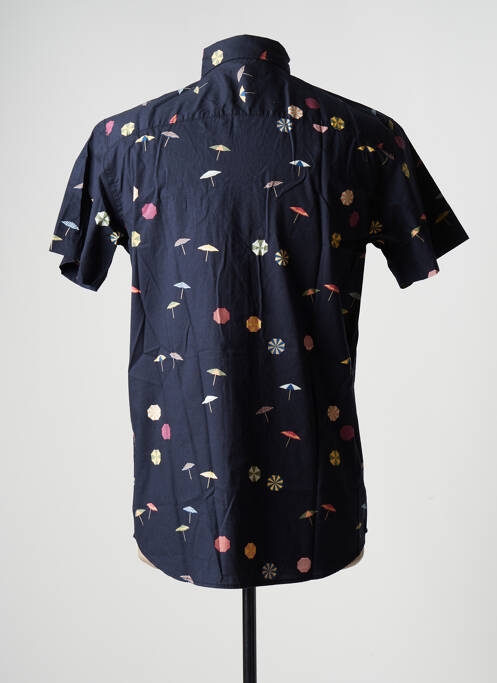 Chemise manches courtes bleu JACK & JONES pour homme