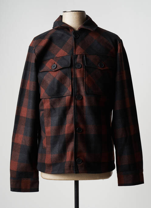 Veste casual marron JACK & JONES pour homme