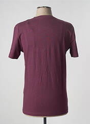 T-shirt violet JACK & JONES pour homme seconde vue