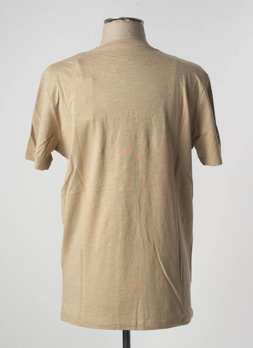T-shirt beige JACK & JONES pour homme