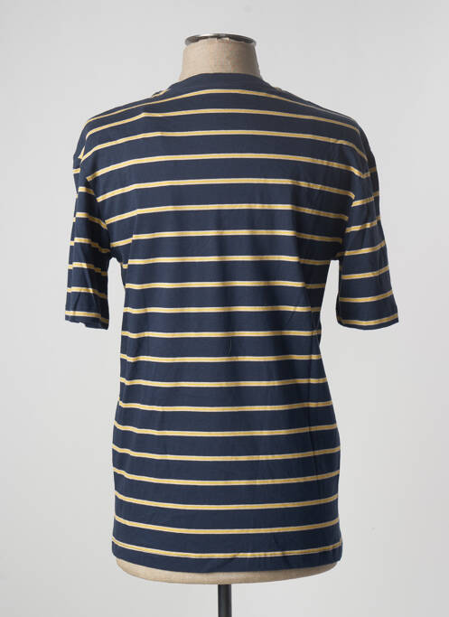 T-shirt bleu JACK & JONES pour homme