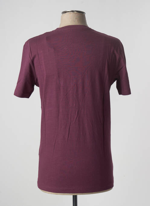 T-shirt violet JACK & JONES pour homme