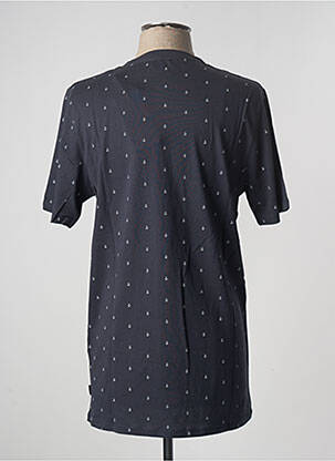 T-shirt stretch manches courtes bleu JACK & JONES homme