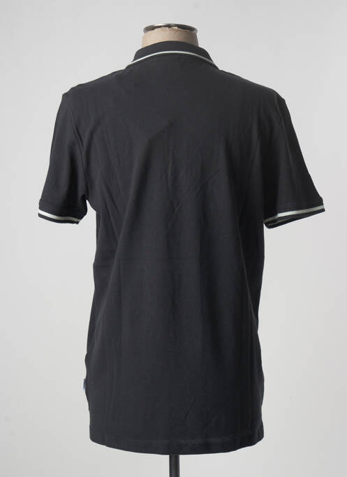 Polo stretch manches courtes noir JACK & JONES homme