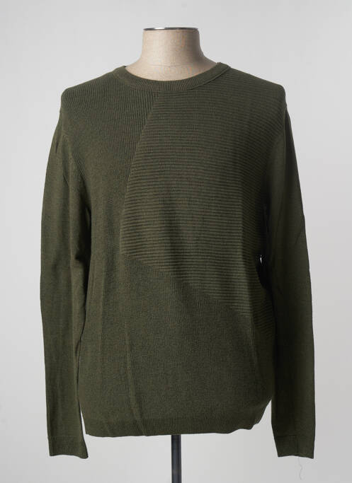 Pull vert JACK & JONES pour homme