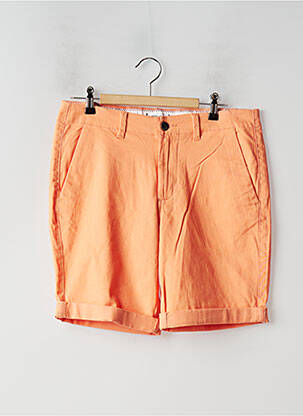 Bermuda tissage popeline taille normale orange JACK & JONES homme