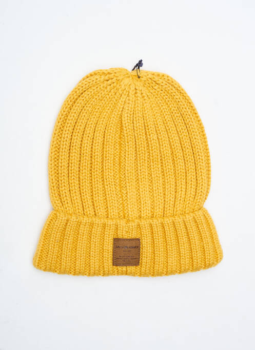 Bonnet jaune JACK & JONES pour homme