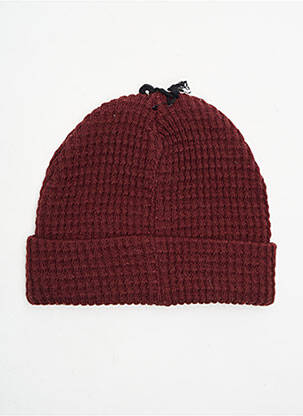 Bonnet tissage lainage violet JACK & JONES homme
