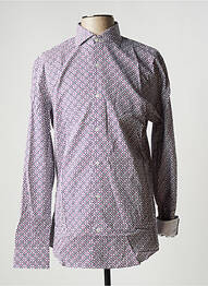 Chemise manches longues manches longues violet OX'VILLE homme