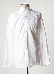 Chemise manches longues poches poitrine blanc OX'VILLE homme