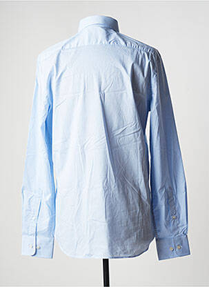 Chemise manches longues manches longues bleu OX'VILLE homme