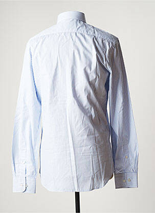 Chemise manches longues manches longues bleu OX'VILLE homme