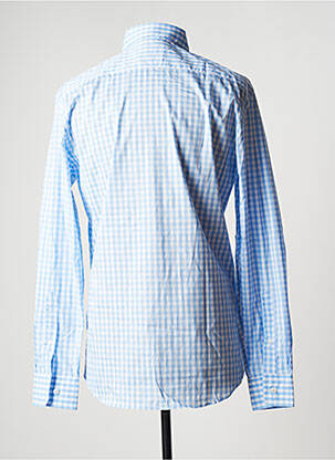 Chemise manches longues manches longues bleu OX'VILLE homme