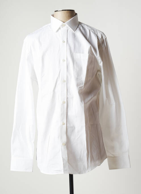 Chemise manches longues manches longues blanc OX'VILLE homme