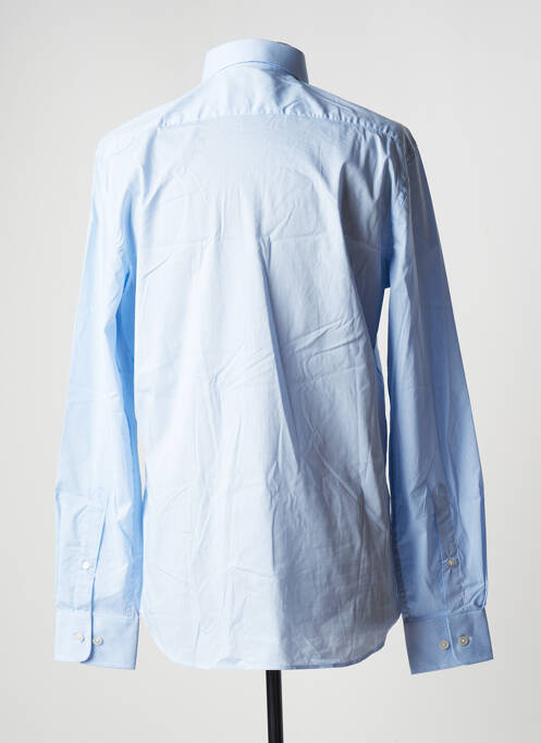 Chemise manches longues bleu OX'VILLE pour homme