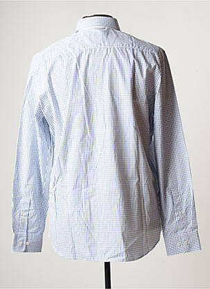 Chemise manches longues manches longues bleu OX'VILLE homme