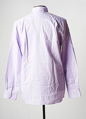 Chemise manches longues manches longues violet OX'VILLE homme